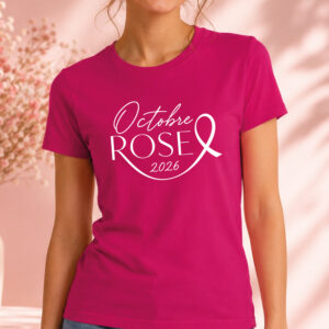 T-shirt octobre rose